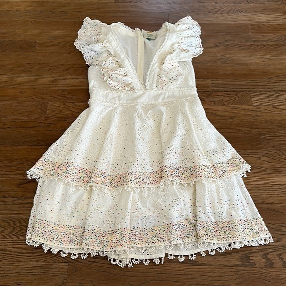 Farm Rio Women’s Lace Colorful Dress - Size Small - Picture 1 of 4